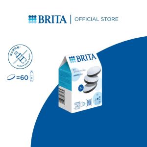 BRITA MicroDisc Water Filter Replacement | 3-Pack | For BRITA Vital Water Filter Bottle & Carafe