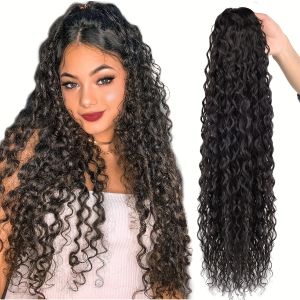 22 "long Curly Ponytail Hair Extension Curly Heat Resistant Synthetic Instant Clip Ponytail Clip In Ponytail Hair Extension Curly For Woman Hair Accessories Halloween Christmas