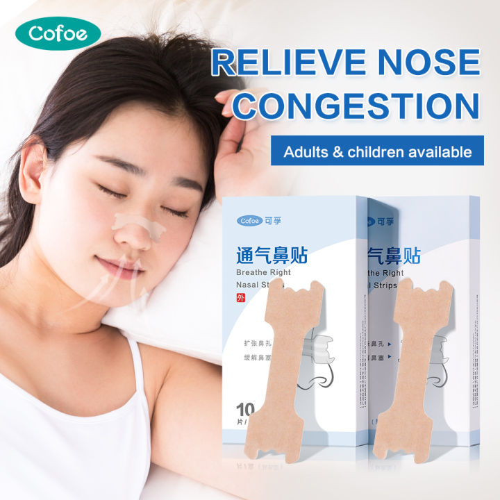 Cofoe Snoring Stoper Breath Right Nasal Strips Ventilation Nasal Patch