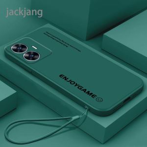 Casing OPPO REALME C55 phone case Soft Liquid Silicone Protector Smooth Protective Bumper Cover