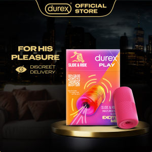 Durex Play Slide & Ride Masturbation Sleeve (For Man) | Reusable Stretchy & Compact Adult Toy