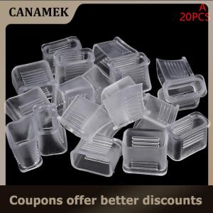 【 CANAMEK 】 20PCS Referee Whistle Cover Transparent Whistle Cushioned Mouth Grip Soccer Referee Whistle Protective Accessories