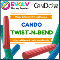 CanDo Twist-n-Bend Flexible Exercise Bar. 