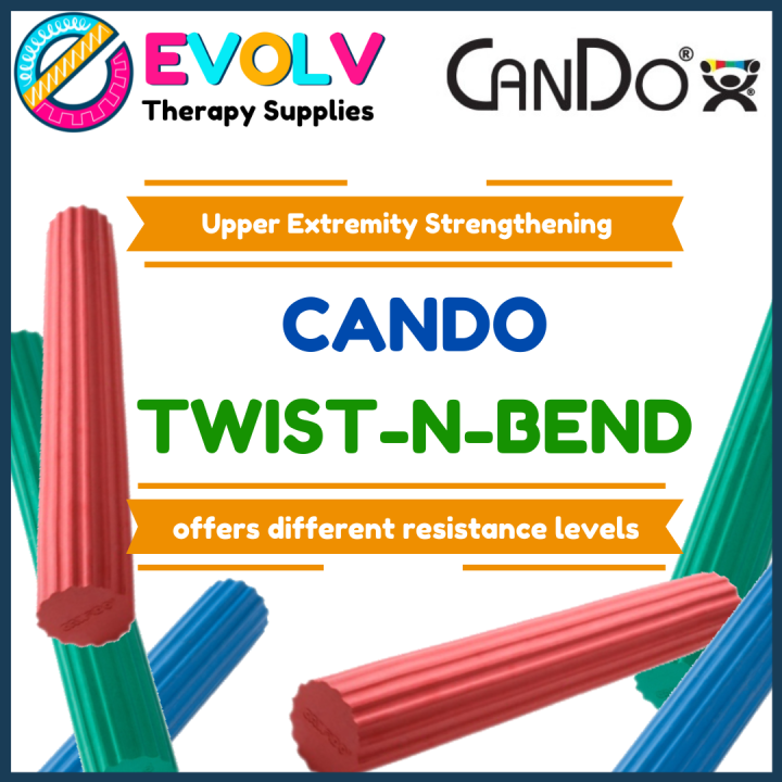 CanDo Twist-n-Bend Flexible Exercise Bar