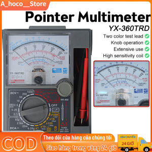 【🔥HCM/24H】Đồng hồ vạn năng VOM YX360-TRD tặng kèm pin đo điện trở dòng điện xoay chiều 1 chiều