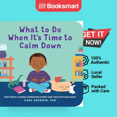 What To Do When Its Time To Calm Down - Board Book - English - 9798886081541
