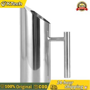【Free Shipping】 1/2L Kitchen Cold Wine Pitcher Stainless Steel Wine Divider Container Fruit Juice Pitcher Ice Cold Freeze Water Pot Kettle Home Bar Hotel KTV Drinking Tool