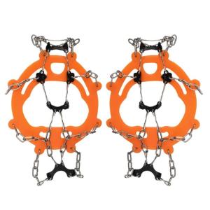 2 gói versatiles Ice grippers phổ Antiskid tractions Cleats ngoài trời cho chân an toàn