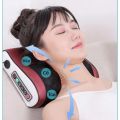 Gối Massage Hồng Ngoại - 20 Bi Trị Liệu , Mát Xa Cổ, Lưng, Vai Gáy,Gối massage cổ vai gáy - máy mát xa cổ vai gáy - máy massage - goi massage cổ gáy - máy massage cầm tay - máy massage lưng - may masssage. 