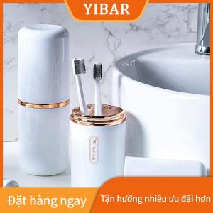 YIBAR Du lịch di động bàn chải đánh răng cốc phòng tắm kem đánh răng chủ lưu trữ trường hợp hộp Tổ chức Du Lịch Đồ vệ sinh cá nhân lưu trữ cốc mới sáng tạo