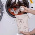 6Pcs Bola Pengering Wool Panas Reusable Softener Laundry Laundry Ball Bola Cuci Rumah Bola Pengering Wool Aksesoris Mesin Cuci. 
