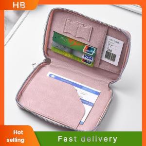 HB Large Travel Document and Passport Holder Family Organizer Wallet for Secure Multiple Passport and Card Storage for Trips