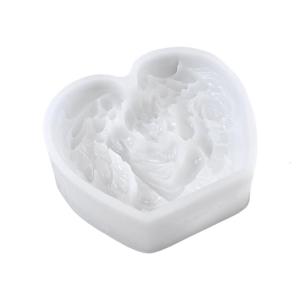 ผีเสื้อซิลิโคนแม่พิมพ์ซิลิโคนหัวใจแบบปีกแม่พิมพ์สำหรับสบู่ช็อกโกแลตแม่พิมพ์ซิลิโคนแม่พิมพ์เรซินอีพ็อกซี่ถอดง่าย