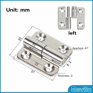 RE. บานพับสแตนเลสแบบถอดออกได้ บู๊ทประตูตู้สำหรับห้องครัว หน้าต่าง คุณภาพสูง Hinge