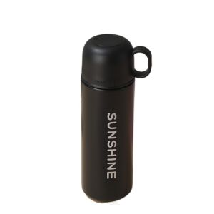 KECTTIO 500ml Insulation Cup Fashion Stainless Steel Water Bottle Portable Large Capacity Thermal Flask Student