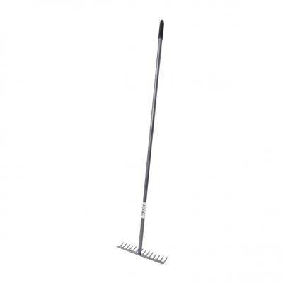 FONTE คราดเหล็ก 14 ซี่ด้ามเหล็ก GR014TL สำหรับงานสวนขนาดกลาง