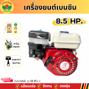 NAKSIAM เครื่องยนต์เบนซิน เครื่องยนต์อเนกประสงค์ 8.5 แรงม้า 4จังหวะ แกนเพลา 19 มิล มาตราฐานญี่ปุ่น