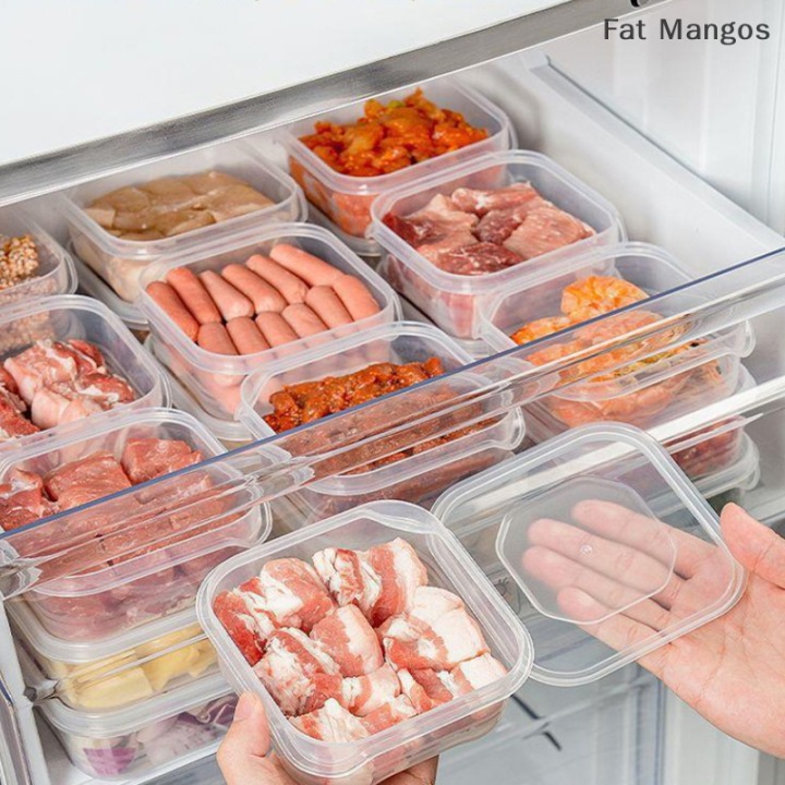 [Mangos] Refrigerator Frozen Meat SubPackage FreshKeeping Box Freezer