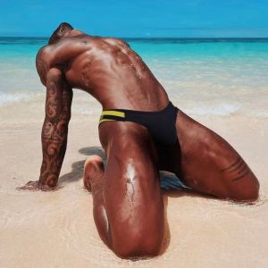 CMENIN ORLVS 2 chiếc quần lót nam bằng cotton thoáng khí kiểu dây thong và G-string hàng mới về OR503