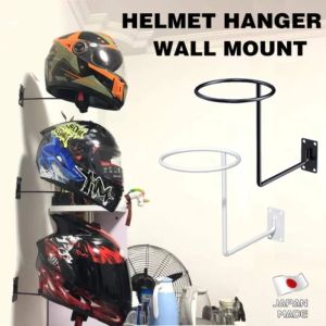 Helmet Hanger Wall Mount Display Rack Storage Helmet Display Stand Wall-Mounted