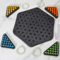Chain Triangle Game Triggle Board Game Puzzle Triangle Chess Chain Chess Creativity Desktop Puzzle Game Interactive Peg Game. 