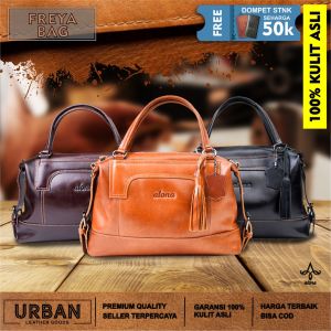 Tas Selempang Wanita ALONA FREYA BAG Kulit Sapi 100% Slingbag Cewek Elegan Import Murah Terbaru