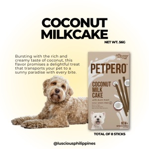 Luscious PETPERO NEWLY IMPROVED Natural Pet Treats The Waggy Bites Sticks Net Weight 56 Grams 8 Sticks Dog Food