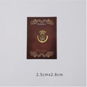 Metal hollow out creative bookmarks retro book clip stationery gift