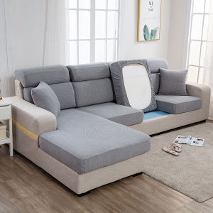 CozyJoy Sofa Cushion Cover Sarung Kusyen Sofa Protector Cover 1/2/3/4 Seater Sarung Sofa Kerusi Cushion Cover 沙发套沙发罩玉米绒加厚沙发坐垫套