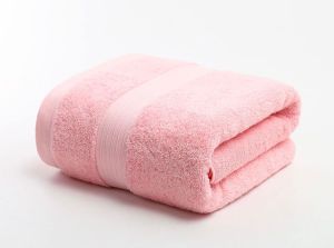 Handuk Mandi Dewasa Tebal Handuk Hotel Super Soft Halus Lembut Polos Pink Peach Cotton Bamboo Termurah Terlaris