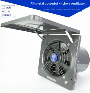 Flap type powerful fan exhaust fan Household window type fume exhaust fan kitchen exhaust fan room exhaust fan window exhaust fan
