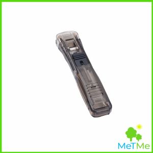 MetMe เครื่องเขียนสำนักงาน คลิปหนีบกระดาษ เครื่องเข้าเล่ม Needleless stapler