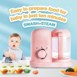 Baby Food Processor 4-in-1 High-Quality - Steamer Blender Grinder Reheat Multi-Mode Infant Food Maker