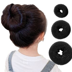 LOPU Thời trang Thời trang Thịt viên Đầu Donut Ma Thuật Foam Sponge Tóc Phụ Kiện Cô Gái Của con chim Làm Tổ Bun Maker Phụ nữ Tóc Vòng Kiểu Tóc Công Cụ Phong Cách Hàn Quốc Ponytail Chủ