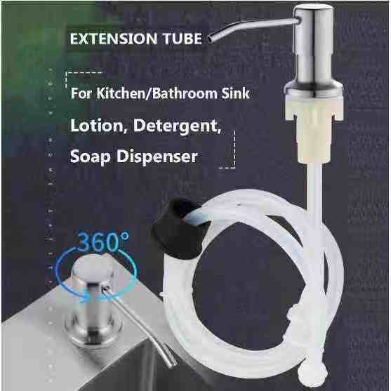 Stainless Steel Kitchen Sink Soap Dispenser Pump With Extension Tube   61489f98d8f9dd9fd56dbd15d0202f69  720x720q80 