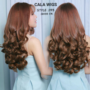 แฮร์พีช hairpiece แฮร์พีช calawigs ชิ้นหนาพิเศษไหมด้านเหมือนผมจริง แฮร์พีชลอนยาว รหัส 1193 กว้าง28cm ยาว50cm