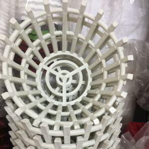 combo 5 chậu giả gỗ trồng lan phi 19cm