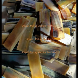 1PC Natural Flower Sheep Horn Sheet Blanks Plate Scales Handle Material DIY