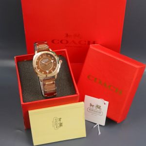 JAM TANGAN WANITA 2024 KASUAL TANGGAL AKTIF RANTAI BESI ANTI KARAT BONUS BOX BISA COD