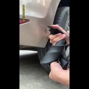 Car Mud Flaps for Toyota HiAce Granvia Commuter RegiusAce H300 2019~2024 2020 Mudguards Splash Guards Fender Flare Accessories