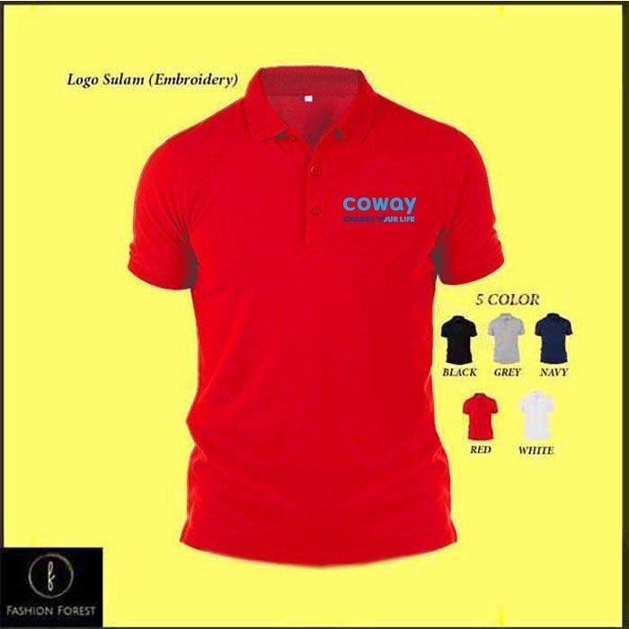 Microfiber%20Quick%20dry%20Jersi%20Jersey%20Polo%20T%20Shirt%20Logo%20Sulam%20Embroidery%20Coway%2002%20Dry%20Fit%20FF495%20-%20Image%204