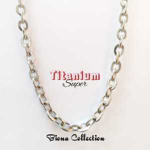 Best product from TITANIUM MOSCOW Jumbo Size Nuri Chain Model mens necklace Kalung Rantai Pria Model Rantai kalung pria Keren Elegan