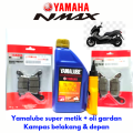 PAKET SERVIS MOTOR YAMAHA N-MAX NMAX YAMALUBE 4 SET PRODUK. 