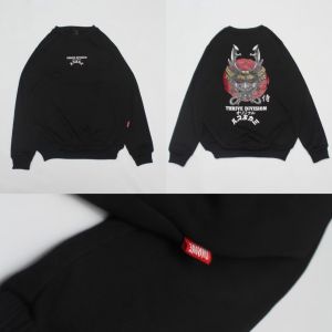 DOPERUSH X THRIVE - SWEATER JAPAN JPN JEPANG - CREWNECK JAKET MANTEL 1 - LOCAL STREETWEAR - CLOTHING DISTRO - HYPE HYPEBEAST - LOCAL BRAND