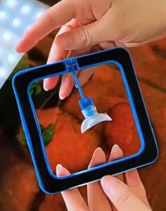 เคล็ดลับเป็นห่วงให้อาหารปลา ที่กักอาหารปลา (ทรงสี่เหลี่ยม)