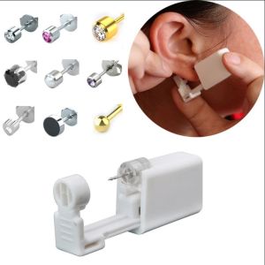 👂👂เจาะหู ที่เจาะหู เครื่องเจาะหู เจาะจมูก สไตล์เรียบๆ แบบใช้แล้วทิ้ง พร้อมส่งจากไทย