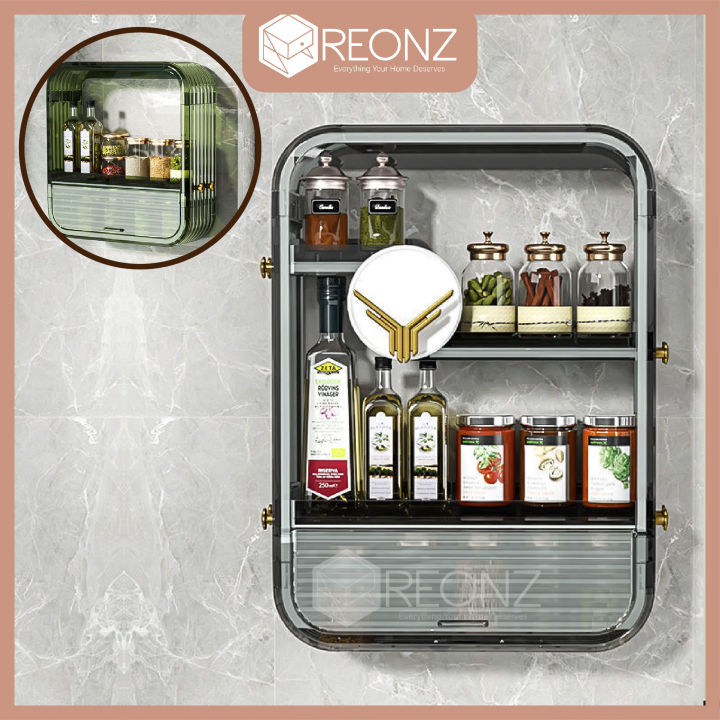 REONZ Bathroom Shelving Bathroom Rack Bathroom Shelf Corner Shelf ...