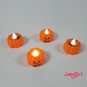 Lampu Dekorasi Labu Halloween Lentera Hiasan Pumpkin LED