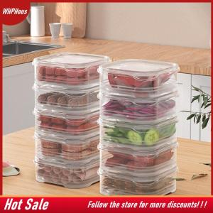 【COD】🔥🔥🔥 1PCS Food Preservation Boxes Refrigerator Frozen Meat Vegetable Fresh-Keeping Box Transparent Kitchen Sealed Storage Box