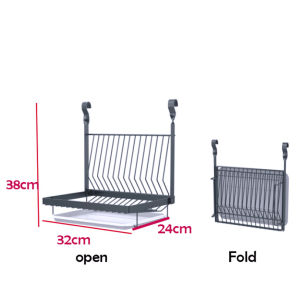 Lefang Kitchen Storage Steel Dish Drain Rack Knife Chopstick Holder Drain Rack Seasoning Rack Tableware Organizer